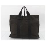 Hermes Yale Line Canvas Tote Bag