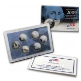 2009 US Mint DC & Territories Quarters Proof Set