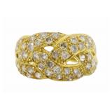 18k Gold 1.46 ct Round Diamond Ring
