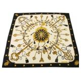 HERMES Silk Printed Scarf