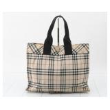 Burberry Nova Check Tote Bag