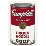 Warhol Campbell's Chicken Noodle Soup Lithograph
