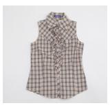 Burberry Blue Label Nova Check Sleeveless Shirt