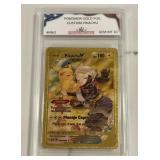 Pokï¿½mon Gold Custom Pikachu Card