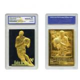 23K Gold RARE Kobe Bryant Card