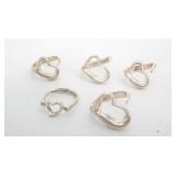 Tiffany & Co. Open Heart 5 Rings