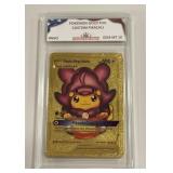 Pokï¿½mon Gold Custom Pikachu Card