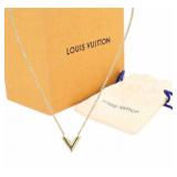 Louis Vuitton Essential V Necklace