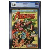 1973 Avengers #115 Comic Book CGC 7.0