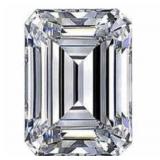 Emerald Cut 5.84 ct VS1 Lab Diamond