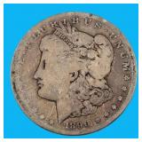 1890 CC Morgan Silver Dollar RARE