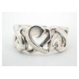 Tiffany & Co. Loving Heart Silver Ring