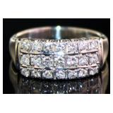 Platinum Natural .60 ct Diamond Ring