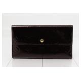 Louis Vuitton Vernis  Sarah Amarante Wallet