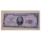 1929 - $20 Federal Reserve Bank Richmond, VA Note