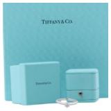 Tiffany & Co. Platinum Diamond Solitaire Ring