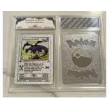 Pokï¿½mon Silver Foil Custom Charizard Card