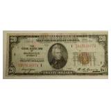 1929 Series $20 Bank Note Minneapolis, MN