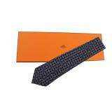 Hermes Tie 100% Silk