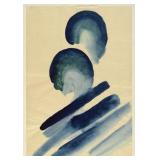Blue-02 c. 1916 Canvas by Georgia O