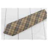 Burberry Nova Check Tie 100% Silk