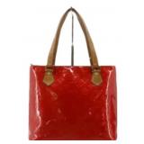 Louis Vuitton Vernis Houston Rouge Tote Bag