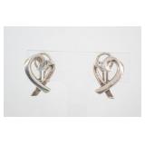 Tiffany & Co. Paloma Picasso Loving Heart Earrings