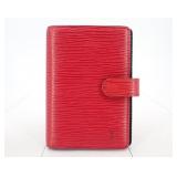 Louis Vuitton Epi Leather  Agenda PM Card Case