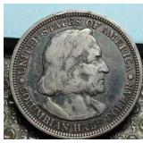 1893 Columbian Expo Silver Half Dollar