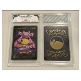 Pokï¿½mon Black Foil Custom Pikachu Card
