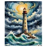 Swirling Seas II LTD Edition by Van Gogh Limited