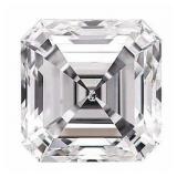Asscher Cut 3.74 ct Lab Diamond