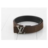 Louis Vuitton Micro Damier Santur Belt