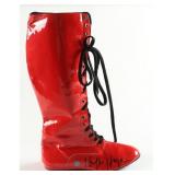 Autographed Hulk Hogan Wrestling Boot