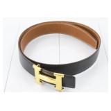 Hermes Constance H Backle Belt G Engraved