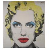 Angelina Jolie as Warhol Marilyn by Mr. Brainwash
