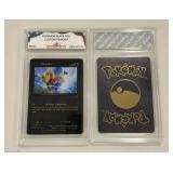 Pokï¿½mon Black Foil Custom Pikachu Card