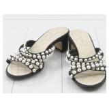 Chanel Pearl Sandals Size 35