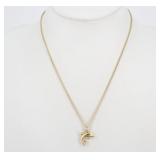 Christian Dior Dolphin Top Necklace