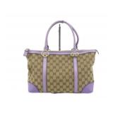 Gucci GG Canvas Heart Handbag