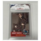 2007 Topps Chrome Mickey Mantle Card