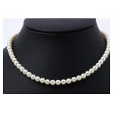 Mikimoto SV Akoya Pearl Necklace