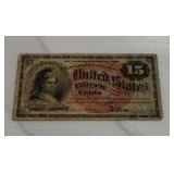 15 Cent Fractional Currency