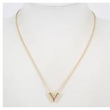 Louis Vuitton Essential V Necklace