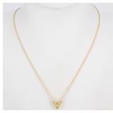 Louis Vuitton Essential V Necklace