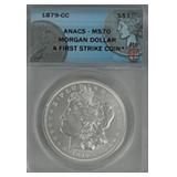 1879 Carson City Morgan Silver Dollar