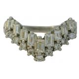 Platinum 1.00 ct Natural Brilliant Diamond Ring