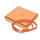 Hermes Tillet Leather Bangle
