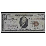 1929 $10 New York Federal Reserve National Note
