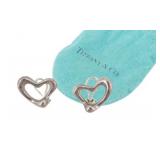 Tiffany & Co. Open Heart Clip-on Earrings
